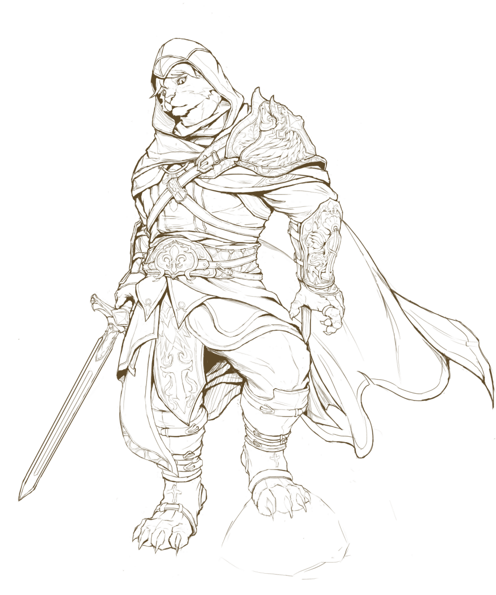 Character Line Art